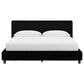 Ashley Zuraleus California King Upholstered Platform Bed in Black, , large