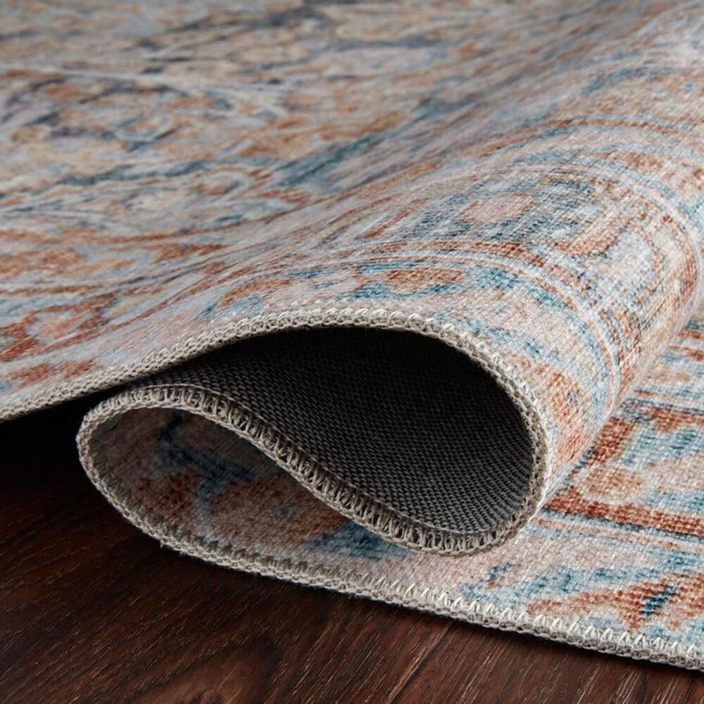 Magnolia Home Lenna LEA-02 5&#39; x 7&#39;6&quot; Ocean and Apricot Area Rug, , large