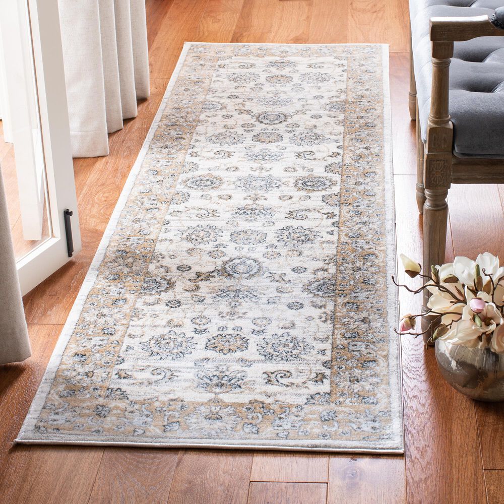 Safavieh Isabella ISA940B 2&#39;2&quot; x 7&#39; Cream and Beige Runner, , large