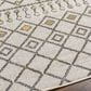 Surya Lavadora 2"7" x 7"3" Sage, Mustard, Black, Gray and Light Beige Runner, , large