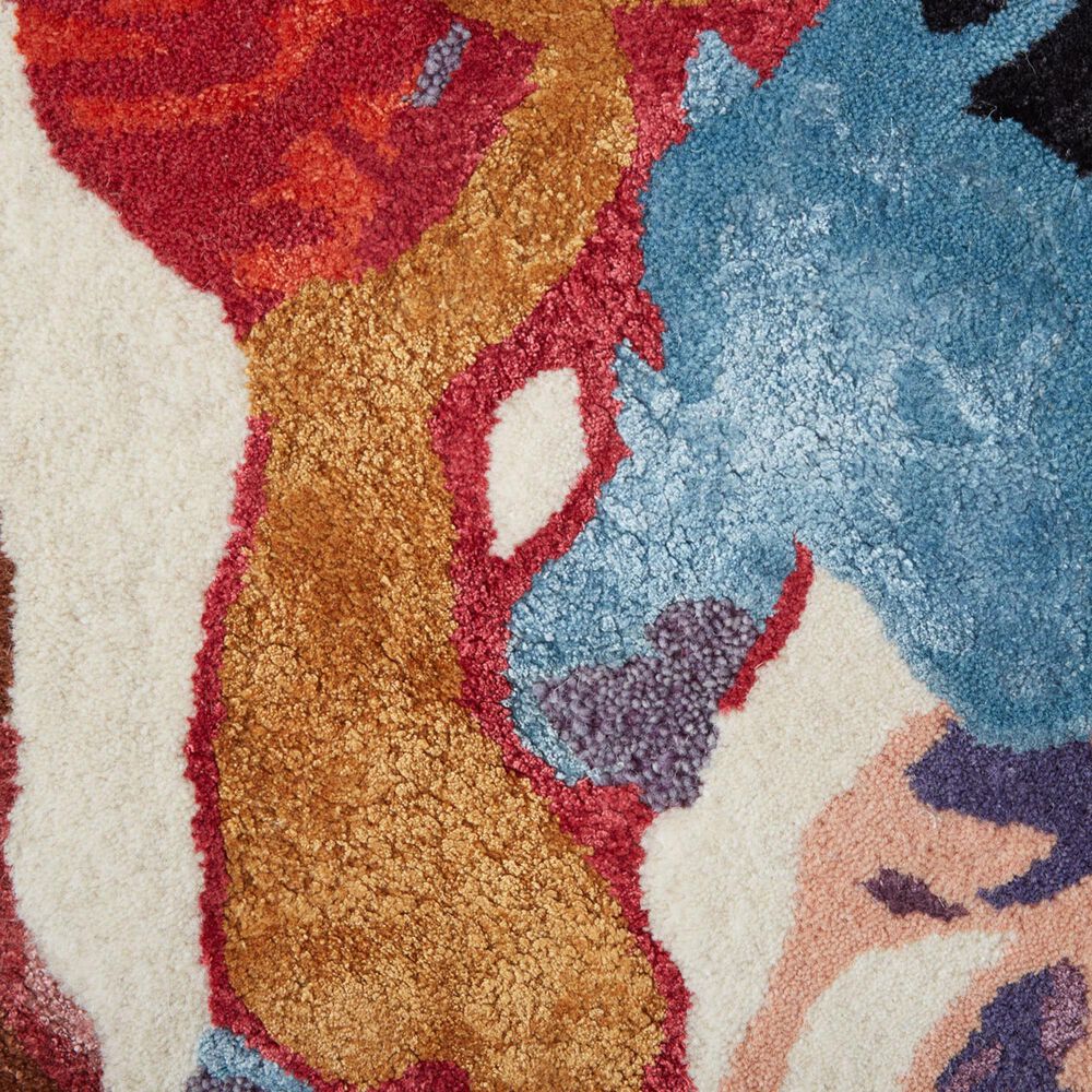 Feizy Dafney 8&#39; x 10&#39; Red and Multicolor Area Rug, , large
