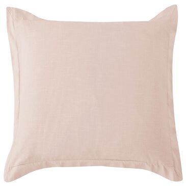 HiEnd Accents Luna 27" Square Euro Sham in Blush, , large