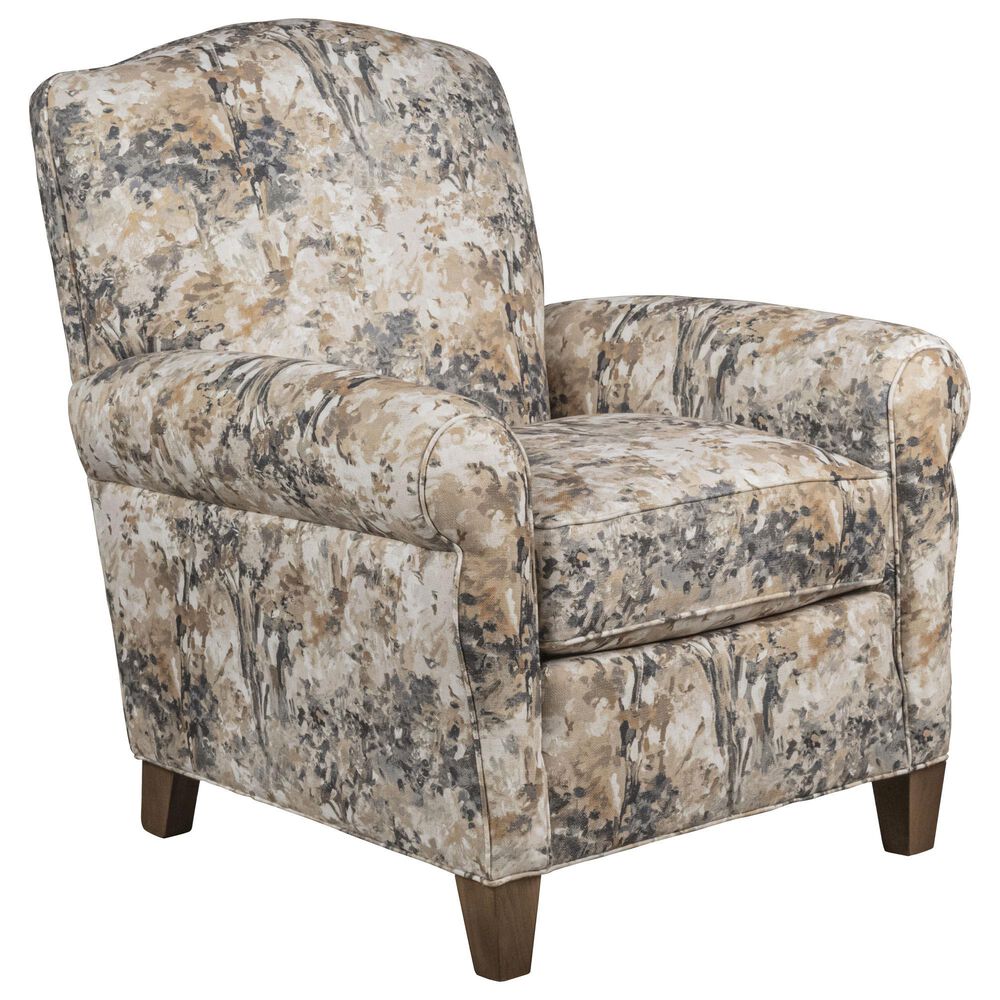 Smith Brothers Stationary Arm Chair in Green, , large