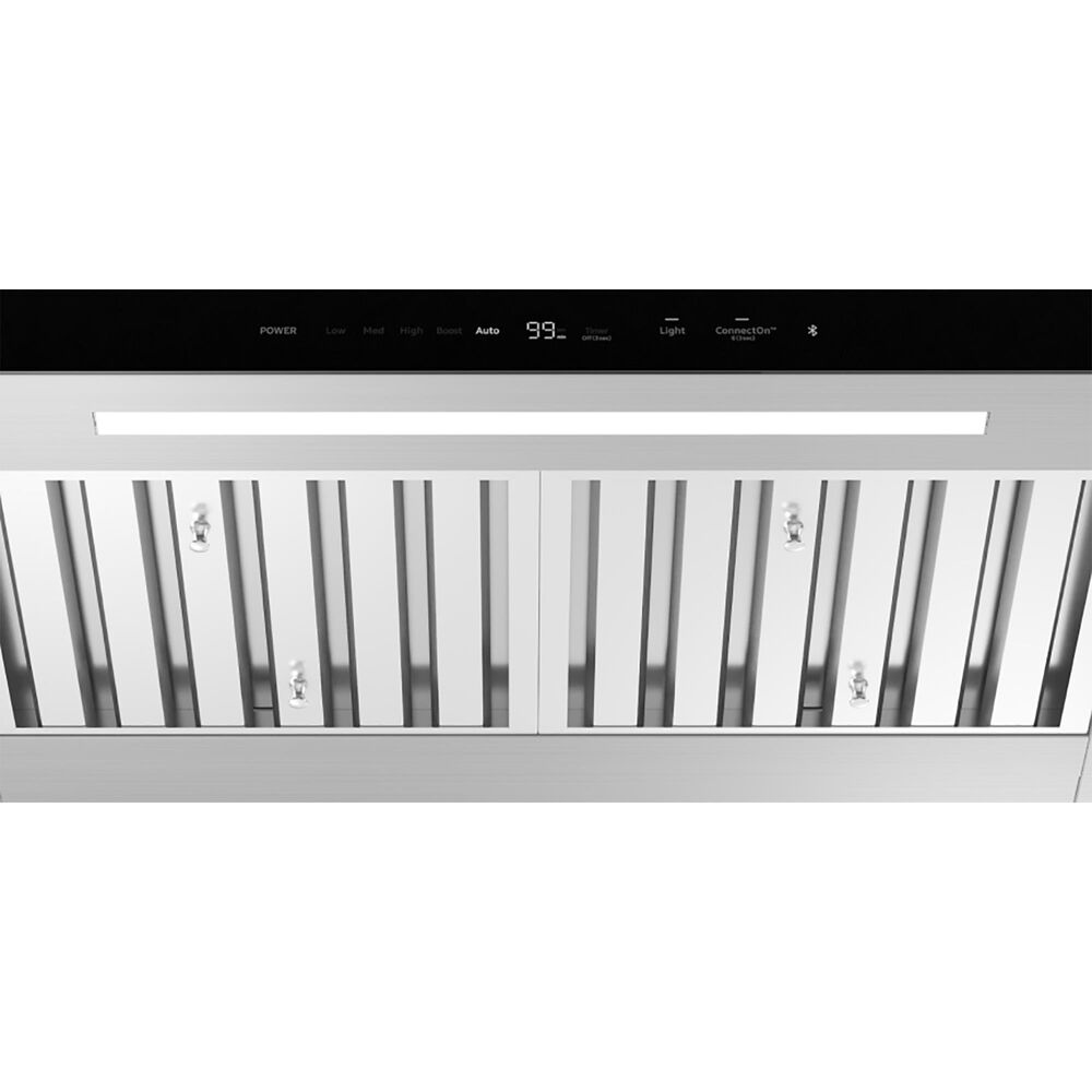 Dacor 48" Chimney Wall Hood in Silver Stainless Steel, , large