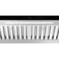 Dacor 48" Chimney Wall Hood in Silver Stainless Steel, , large