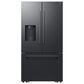 Samsung Bespoke AI 29 Cu. Ft. French Door Refrigerator with Zero Clearance Fit and Sphere Ice in Matte Black Steel, , large