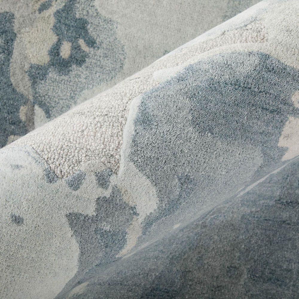 Feizy Kendall Blue and Gray 5' x 8' Area Rug, , large