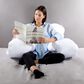Timberlake 7-in-1 Full Body Pillow with Removable Cover in White, , large