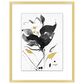 Wendover Art Floral Impressions 1 28" x 20" Wall Art in Gold, , large