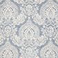 Safavieh Micro-Loop MLP512M 5" Square Blue and Ivory Area Rug, , large