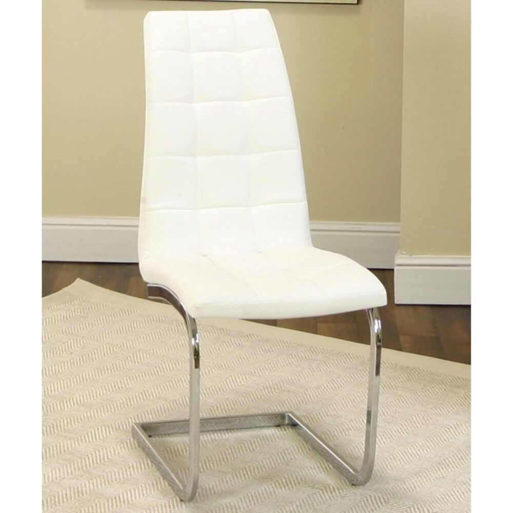 Penny Lane Padria Side Chair in White, , large