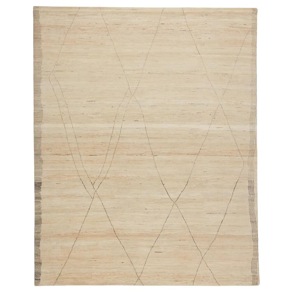 Jaipur Manifest Curium MNI02 6" x 9" Biscotti Area Rug, , large