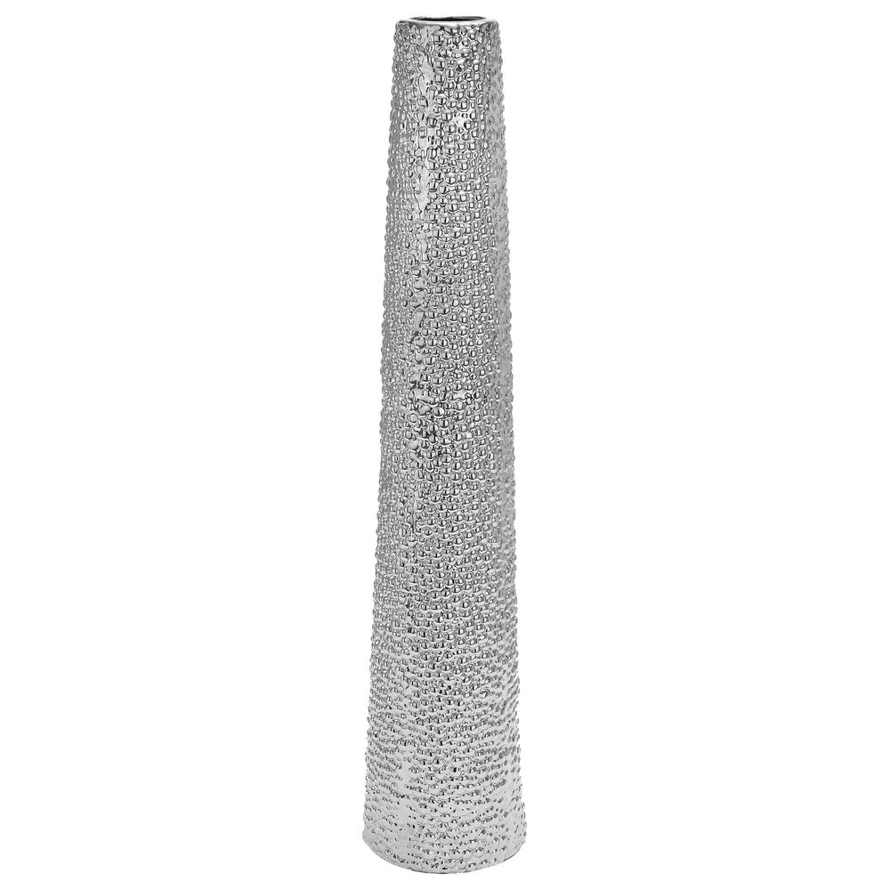 Maple and Jade 40" x 8" Glam Vase in Silver, , large