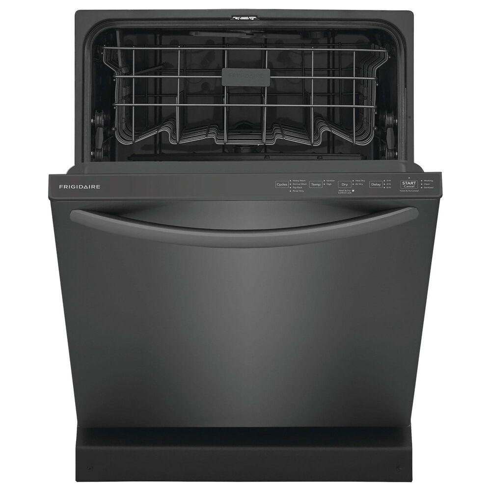 Frigidaire 24&quot; Built-In Dishwasher with DishSense and MaxDry in Black Stainless Steel, , large