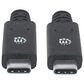 Manhattan 6" USB 3.2 Gen 1, Type-C Male to Type-C Male, 5 Gbps in Black, , large