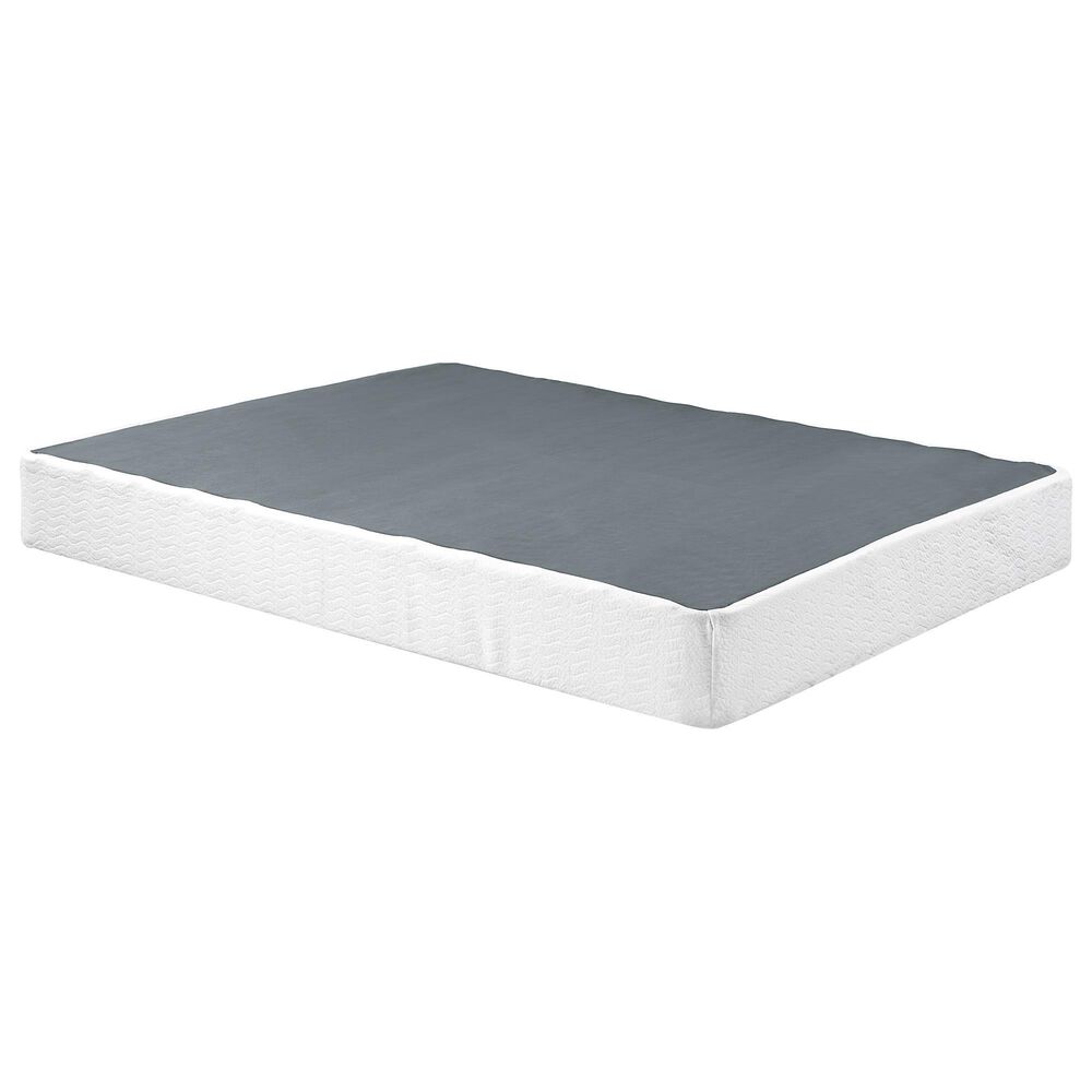 Hearth and Haven California King Foundation with Textured Fabric Cover, , large