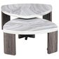 Furniture of America Elric Nesting Coffee Table in Gray, , large