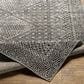 Surya Lavadora LVR-2341 2"7" x 7"3" Black, Gray and Light Gray Runner, , large