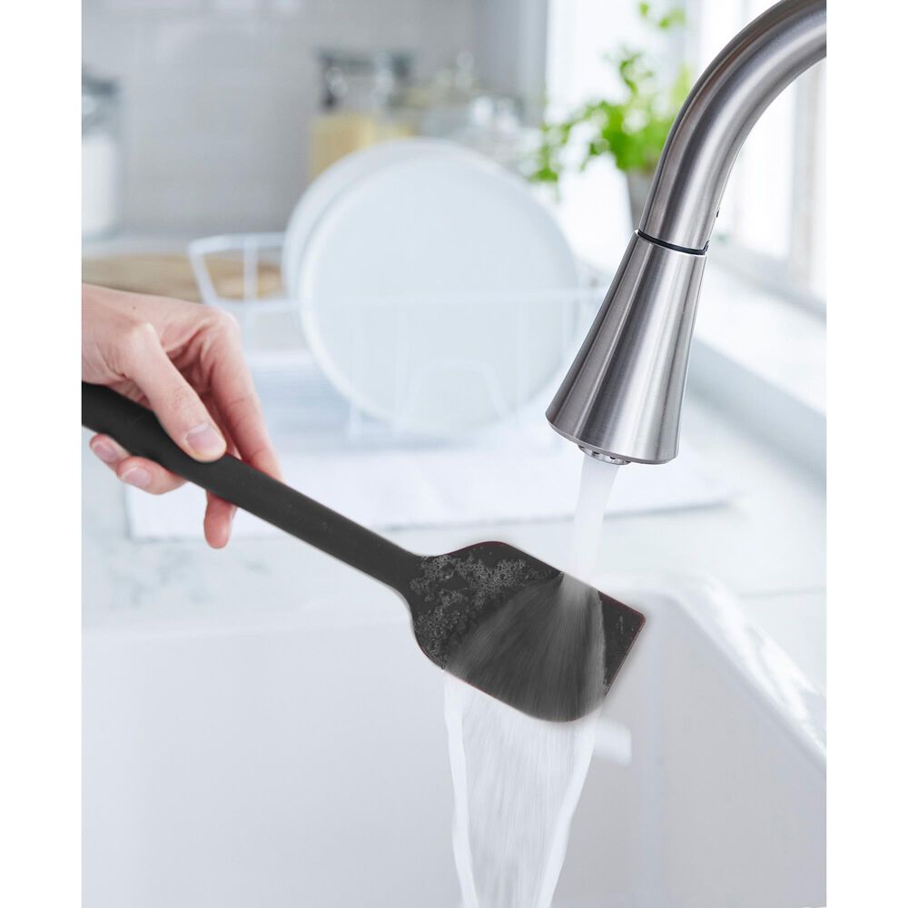 Green Pan Platinum Silicone 5-Piece Utensil Set in Charcoal Grey, , large
