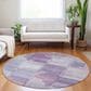 Dalyn Rug Company Ravenna RN10 8" Round Lavender Area Rug, , large