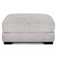 Moore Furniture Barton Ottoman in Fog, , large