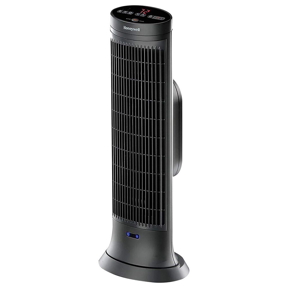 Honeywell Digital Ceramic Tower Heater with Motion Sensor in Black, , large