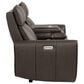 Aurora Furnishings Power Headrest Reclining Sofa in Dallas Espresso, , large