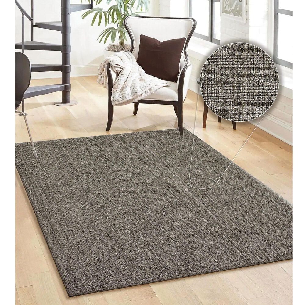 Radici USA Anzio 10&#39; x 14&#39; Anthracite Area Rug, , large