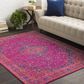 Surya Harput HAP-1008 7"10" x 10"3" Garnet, Orange and Teal Area Rug, , large