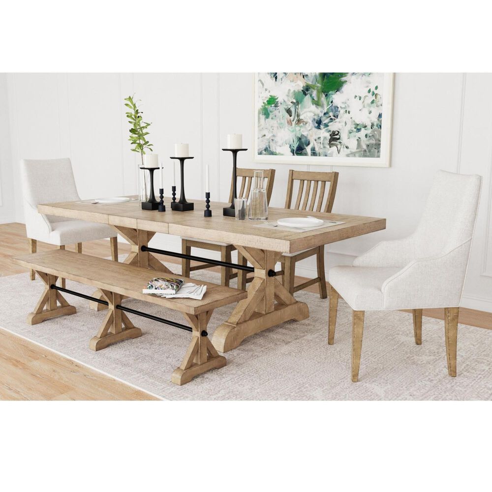 Elements Yellowstone 6-Piece Dining Set in Grey, , large