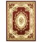 Safavieh Lyndhurst LNH218 9" x 12" Red and Ivory Area Rug, , large