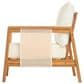HOMLUX 4-Pieces Outdoor Conversation Set in Beige and Brown, , large