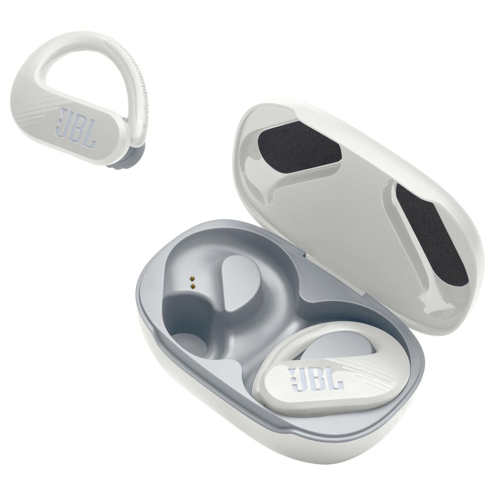 JBL Endurance Peak III True Wireless Sport Headphones in White, , large