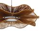 Golden Lighting Whisper 24" 1-Light LED Pendant in Bronze, , large
