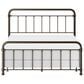 Richlands Furniture Kirkland King Slat Metal Bed in Dark Bronze, , large