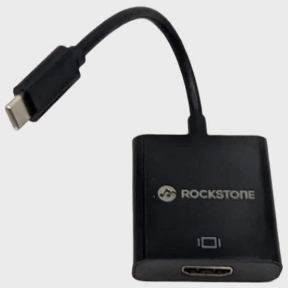 The Mighty Mount USB-C to HDMI Adapter in Black, , large