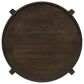 Pacific Landing Cota Round End Table in Dark Brown, , large