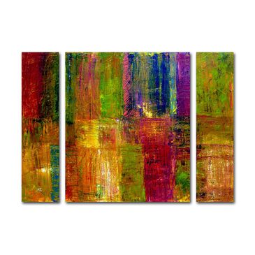Timberlake "Color Abstract" Large Multi Panel Art Set, , large