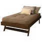 Kodiak Boho Twin Daybed with Pop Up Trundle and Mattress in Rustic Walnut, , large