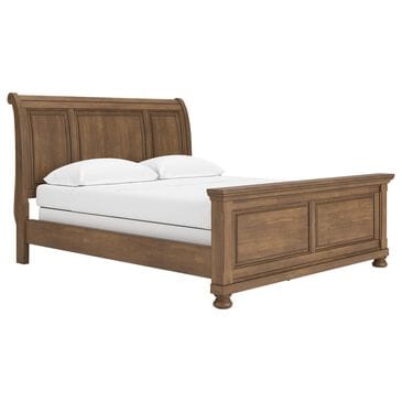 Ashley Feddinger California King Sleigh Bed in Chestnut Brown, , large