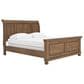 Ashley Feddinger California King Sleigh Bed in Chestnut Brown, , large