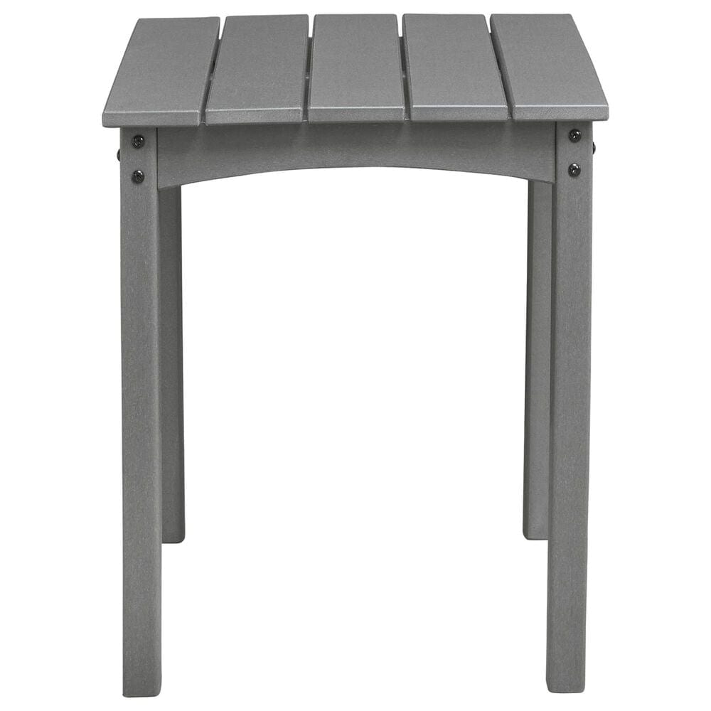 Ashley Cove Beach Outdoor End Table in Gray, , large
