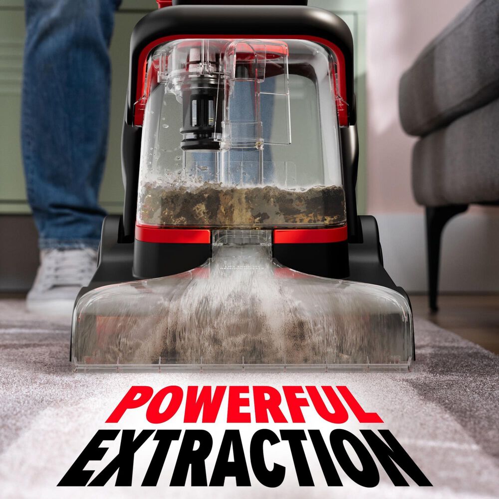 Dirt Devil Full Size Carpet Washer in Black and Red, , large