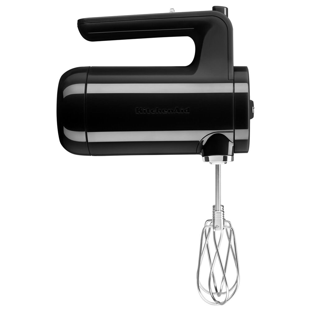KitchenAid Cordless 7 Speeds Hand Mixer in Onyx Black Nebraska Furniture Mart