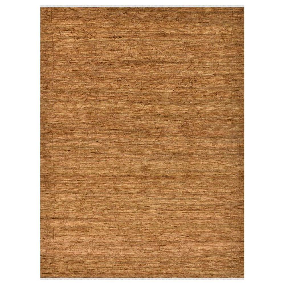 Amer Rugs Anna 2" x 3" Rust and Orange Area Rug, , large