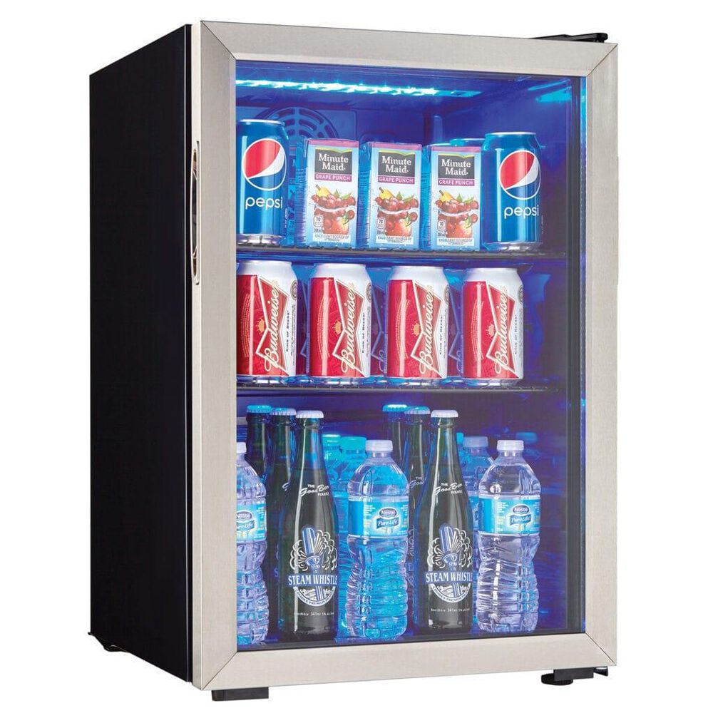 Danby 2.6 Cu. Ft. Freestanding Beverage Center in Stainless Steel, , large