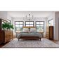 Hawthorne Furniture Norcross 4 Piece King Panel Bedroom Set in Hickory, , large