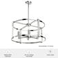 Hunter Astwood 6-Light Chandelier in Polished Nickel, , large