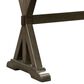 Drew and Jonathan Home Denman Bar Height Dining Table in Brown - Table Only, , large