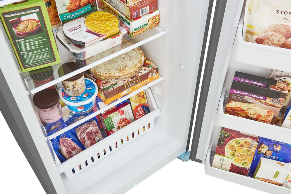 Frigidaire 16 Cu. Ft. Garage Ready Upright Freezer in Fingerprint-Resistant Stainless Steel, , large